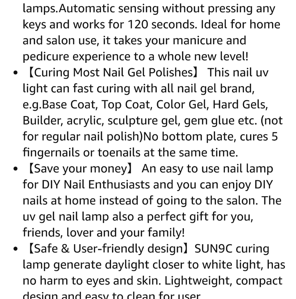 LED nail lamp - Picture 5 of 5
